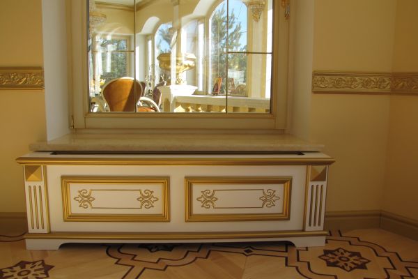 Экран на батарею